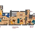 Bohemian Chic 2 Bedroom 2 Bathroom Loft With Hanging Chair *