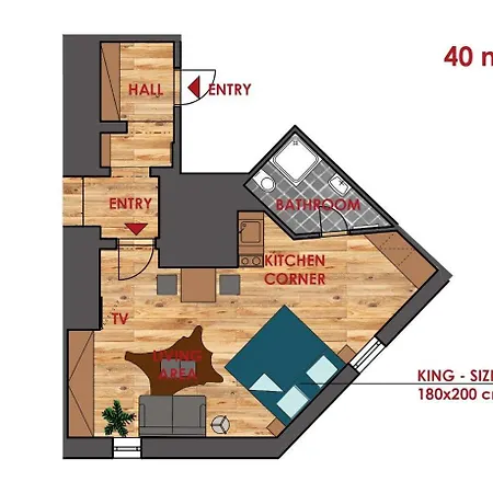 Bohemian Chic 2 Bedroom 2 Bathroom Loft With Hanging Chair Apartment