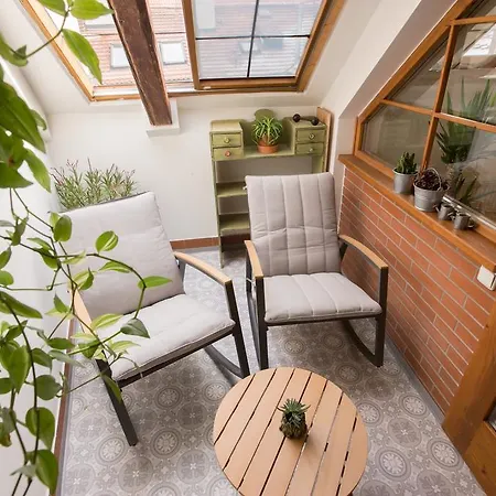 Bohemian Chic 2 Bedroom 2 Bathroom Loft With Hanging Chair Apartment Prague