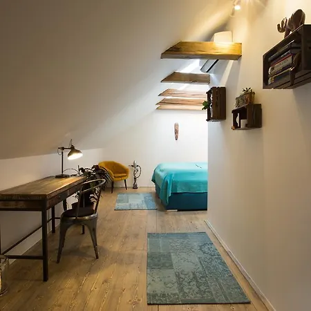 Bohemian Chic 2 Bedroom 2 Bathroom Loft With Hanging Chair Apartment Prague