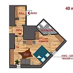 Bohemian Chic 2 Bedroom 2 Bathroom Loft With Hanging Chair Apartment